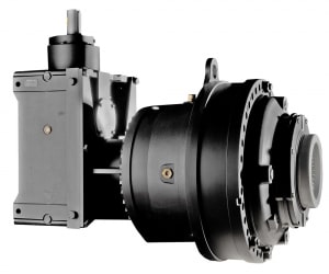 Combined gearbox unit